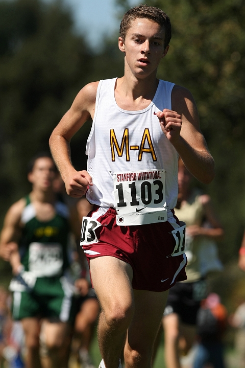 2010 SInv D1-164.JPG - 2010 Stanford Cross Country Invitational, September 25, Stanford Golf Course, Stanford, California.